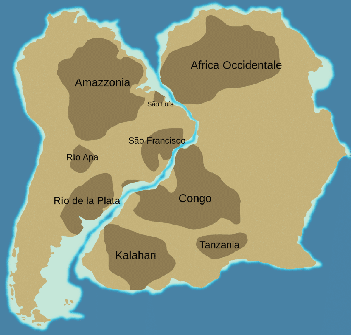 formarea continentelor formarea continentelor